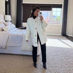 The Frankie Shop Teddy Quilted Jacket